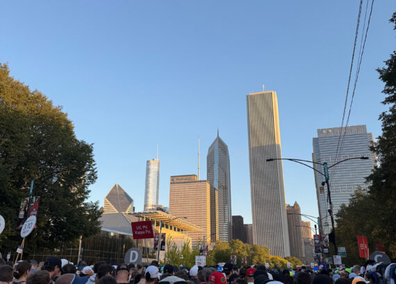 chicago marathon skyline hospitality tent